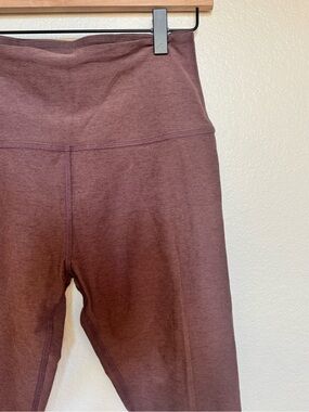 Beyond Yoga High-Rise Bike Shorts in brown